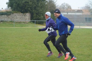 Quelle synchronisation dans la foulée!!!